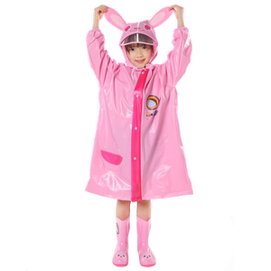 新款儿童带书包位雨衣雨鞋套装