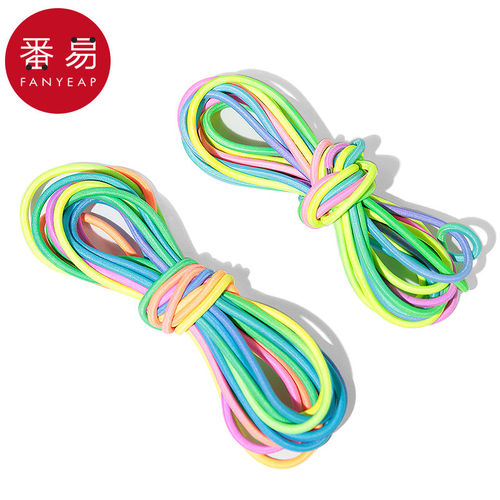 跳皮筋B1pn008-跳皮筋80后怀旧跳皮筋绳高弹力便携小学生橡皮筋