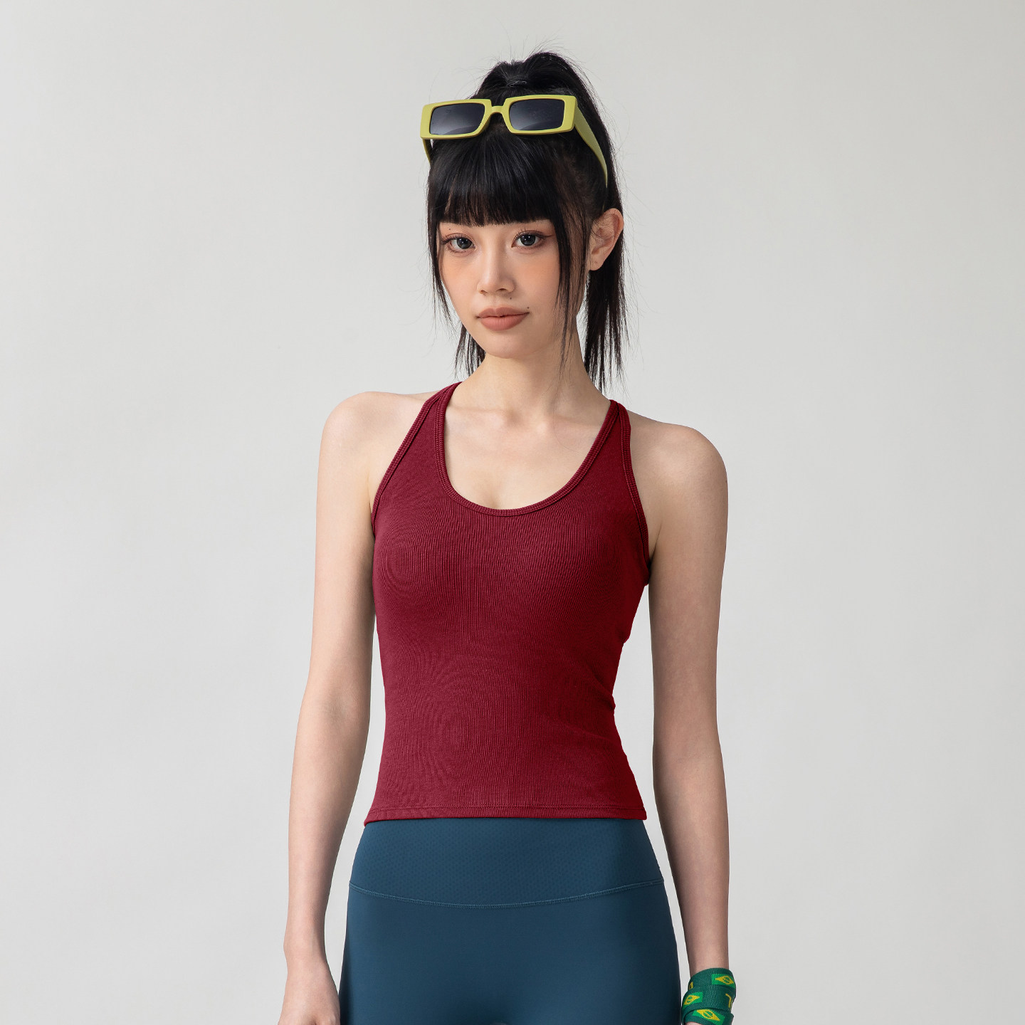 运动背心女带胸垫冬修身显瘦瑜伽服外穿跑步训练内衣健身衣普拉提,运动/瑜伽/健身/球迷用品,瑜伽背心,淘宝优惠券,粉丝福利购,淘宝优惠卷