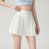 高级感运动百褶短裙女夏季 跑步锻炼防走光半身裙瑜伽健身羽毛球裙
