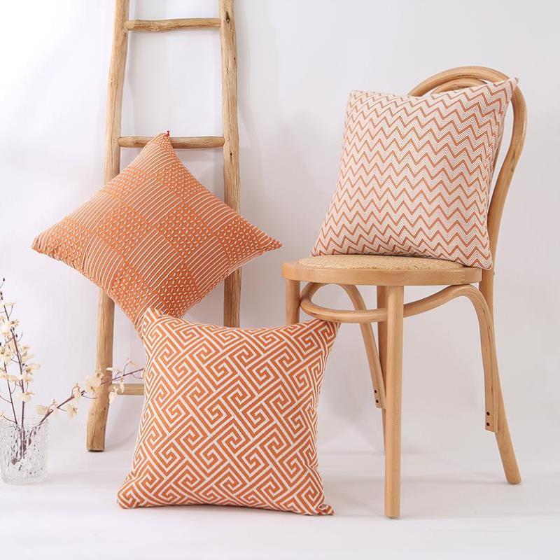 ins风客厅奶油风沙发抱枕夹腿睡觉床头靠垫软包靠背午睡枕趴睡枕