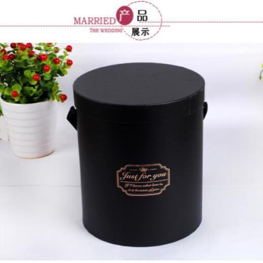 网红镜面抱抱桶花盒银色玫瑰包装盒花束礼盒插花空盒气球花桶