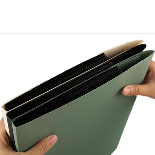 a4多层文件夹手风琴包8格票据收纳包账单收纳神器大容量文件袋学