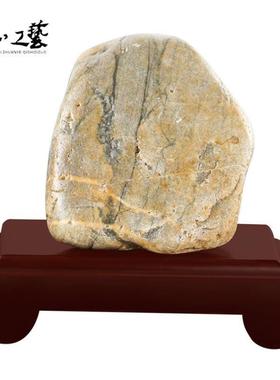 奇石底座长方形花瓶盆景佛像石头摆件托盘支架万能实木承重摆放架