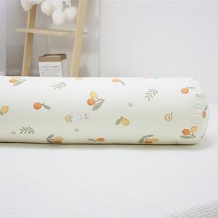 夏季冰丝圆柱抱枕头凉感糖果枕长条枕套纯色侧睡圆形外套睡觉夹腿