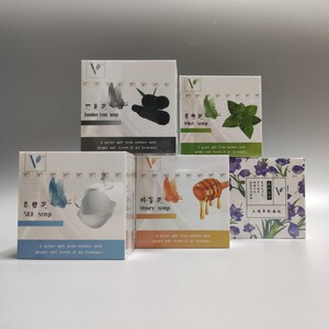 VJT手工皂V皂TGS活肤之泉T泉蜂蜜薄荷蚕丝竹炭藏红花卸妆沐浴
