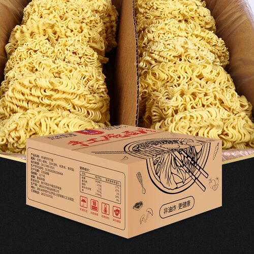 散装速食非油炸手工方便面面饼