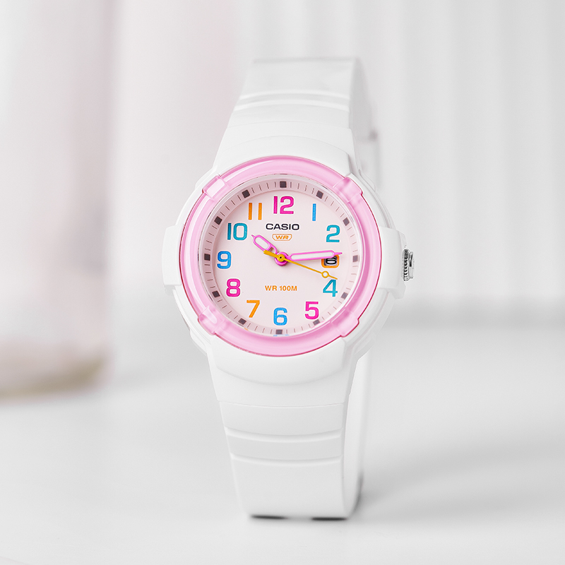 卡西欧手表女生简约指针学生石英手表LX-800H海外直邮