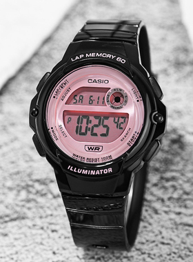 卡西欧手表女学生手表户外运动防水石英表LWS-1200H-7A3海外直邮