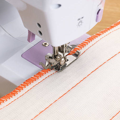 定制俞华505a缝纫机家用电动台式手持全自动缝衣机锁边机衣车议价