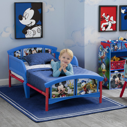 delta迪士尼授权拼接卡通儿童床