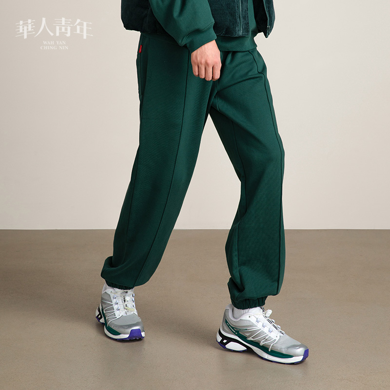 运动日常休闲裤华人青年宽松