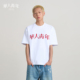 体恤夏季 华人青年贴布短袖 刺绣t恤潮牌男女纯棉国潮情侣潮流半袖
