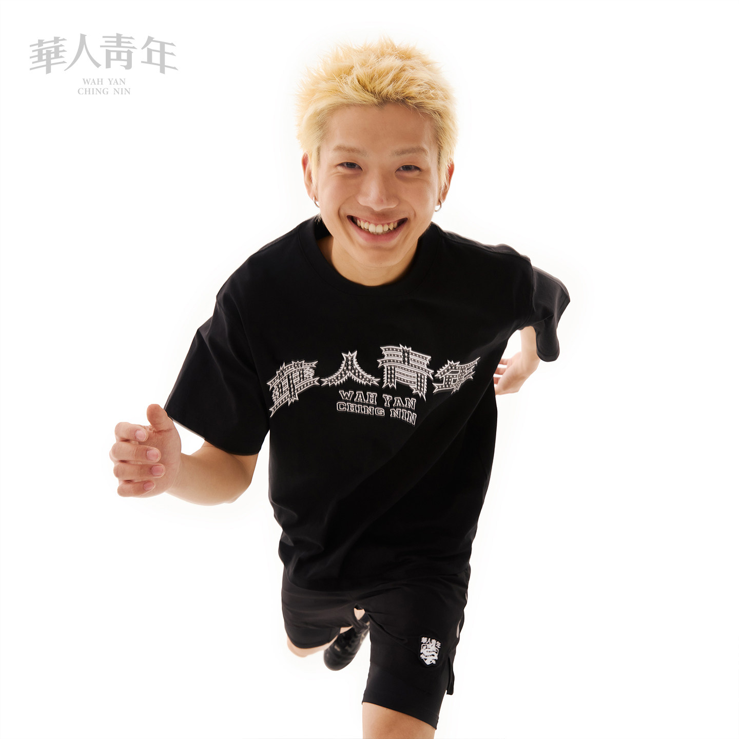 华人青年爆炸星星印花短袖2026春夏新款速干凉感T恤宽松休闲内搭
