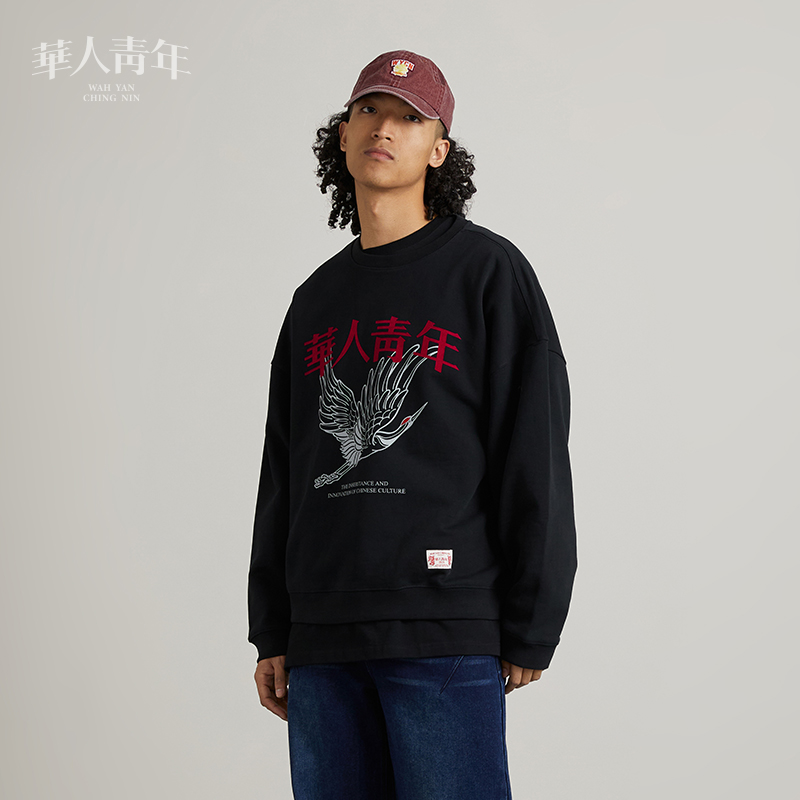 华人青年秋季国潮卫衣