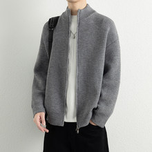 全村的希望原创工作室1807阿茶与阿古双拉链毛衣情侣上衣开衫外套