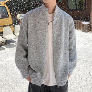 YUXIAN余闲GOODBAI方寸先生0123start慵懒风针织开衫毛衣情侣外套