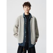 YUXIAN余闲東崛NOLOGOpd大人npc物空宋松1807宽松针织衫休闲毛衣