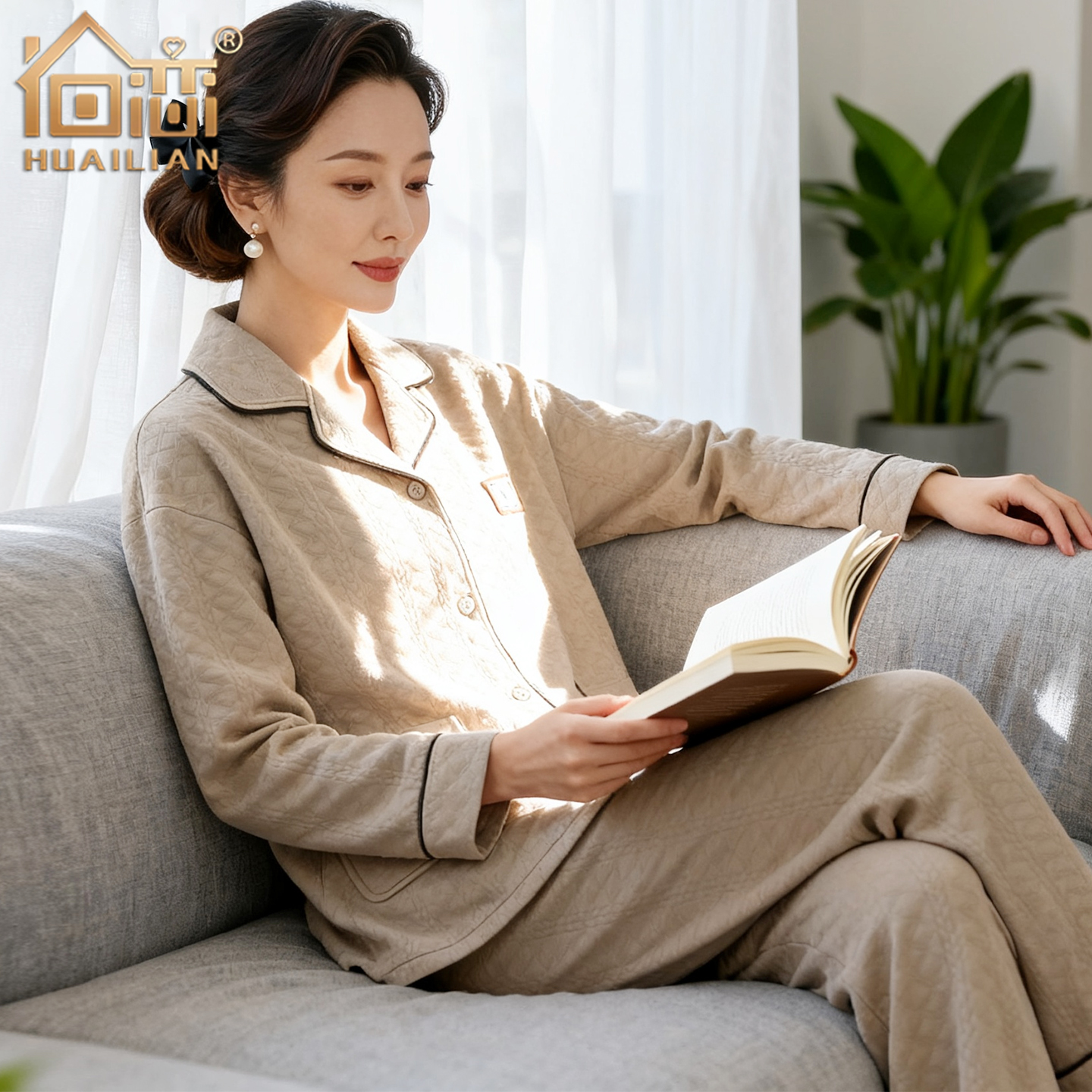 纹贵温雅·品质女人家居服的选择