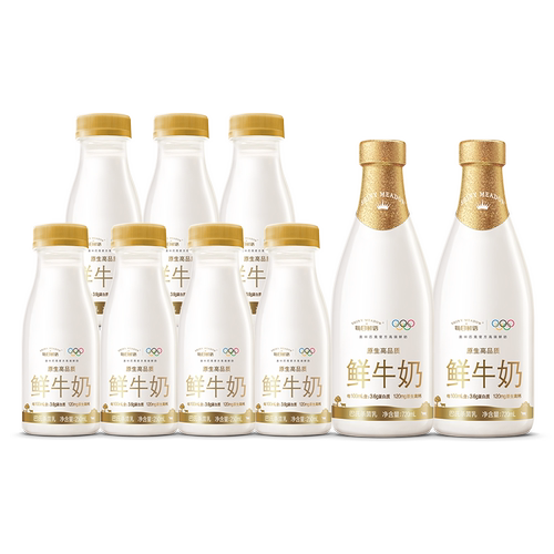 每日鲜语3.6全脂鲜奶720ml+250ml