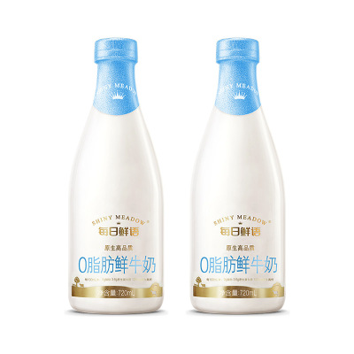 每日鲜语鲜牛奶720ml组合