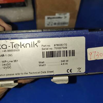 可维修Mita-Teknik WP-LINE 351 COMBI-议价