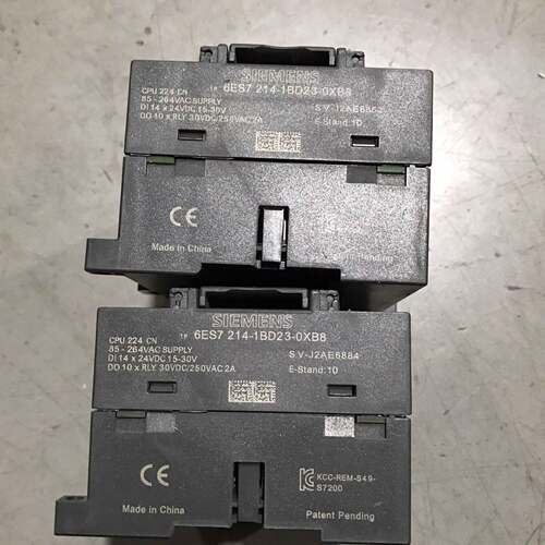 可议价西门子plc 6ES7 214-1DB23-0XB8 实物如
