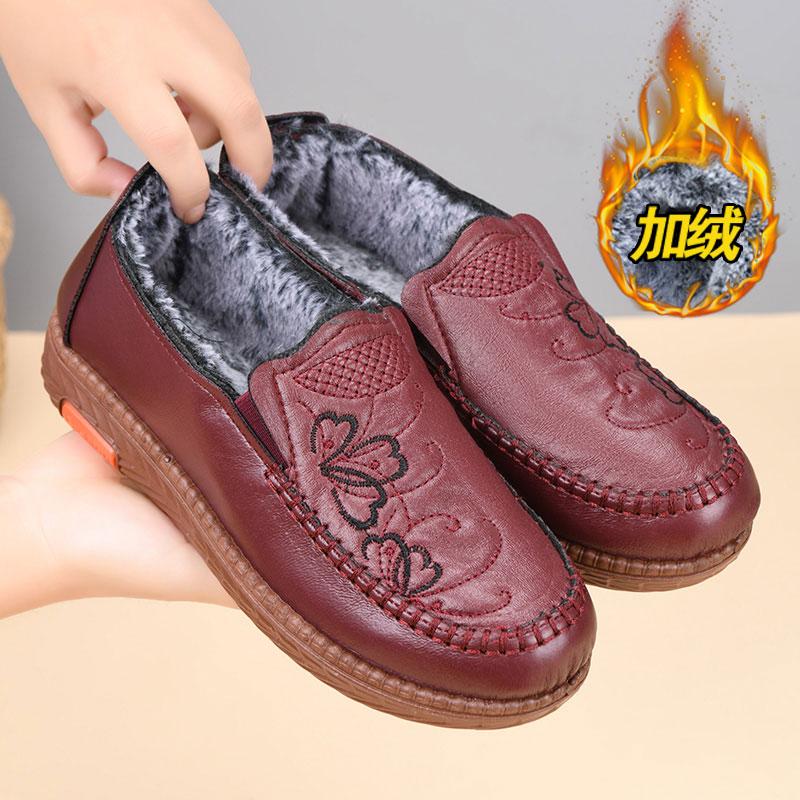 赠送运费险休闲鞋老北京防滑防水