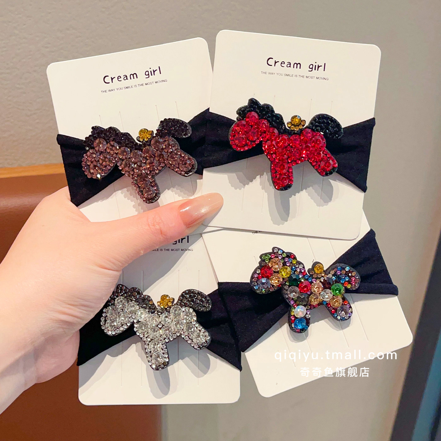 儿童扎头发皮筋高弹力不伤发女童新年小马发圈宝宝高马尾宽边发绳,童装/婴儿装/亲子装,发饰,淘宝优惠券,粉丝福利购,淘宝优惠卷