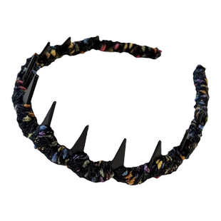 秋冬季女童毛绒发箍束发儿童不勒头带齿头箍女孩刘海碎发神器发卡