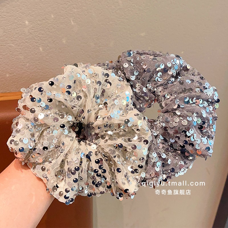 儿童超闪亮片发圈韩版气质女童