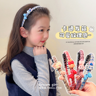 女童疯狂动物城发箍头箍带齿防滑头箍儿童整理碎发头饰宝宝不勒头