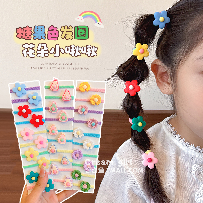 儿童扎头发头绳女孩不伤发发饰