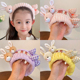 儿童发箍毛绒洗脸束发带网红2025新款 女孩可爱发卡头饰女宝宝头箍