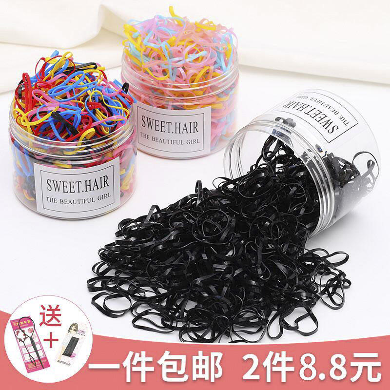 儿童头饰不伤发头绳女一次性橡皮筋扎头发绳女童发饰宝宝发圈皮筋 - 奇奇鱼旗舰店出品