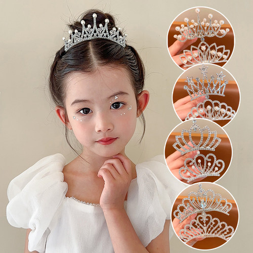 儿童发饰发梳可爱公主皇冠头饰