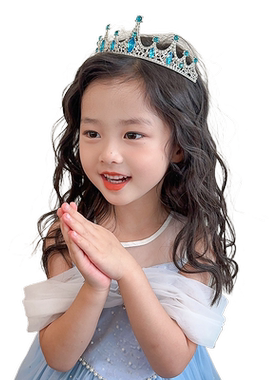 儿童艾莎公主皇冠发箍