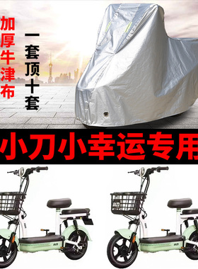 适用小刀小幸运电动车车衣TDT02321Z防雨防晒加厚遮阳防尘车罩套