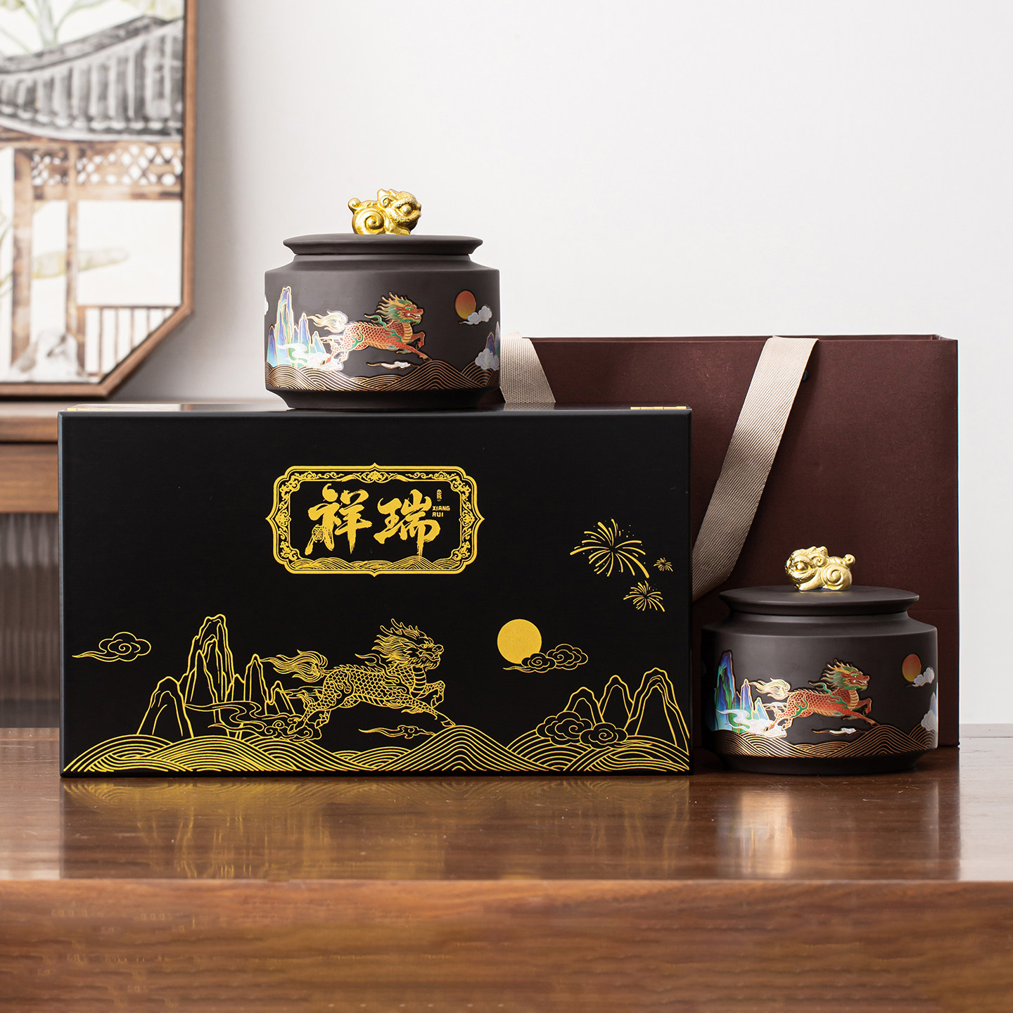 高档木盒茶叶包装盒空礼盒半斤紫砂茶叶罐通用绿茶红茶礼品盒批发