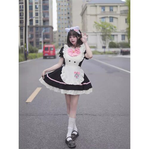 新品跨境小可爱女仆装co