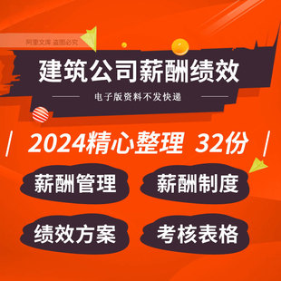 建筑劳务公司施工企业财务项目成本部门经理员工绩效考核薪酬制度