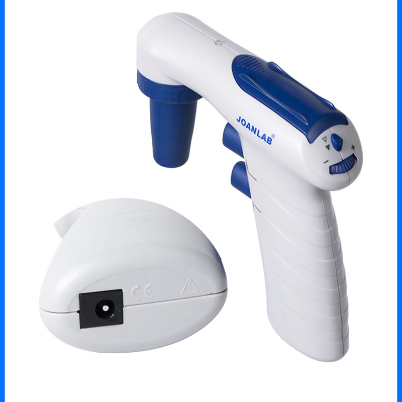 JOANLAB 电动移液泵 大u容量电动移液器 电动移液枪 0.1-200ml