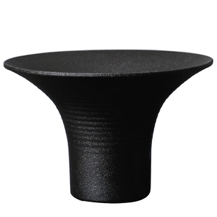 简约素雅侘寂风苔藓菖蒲文竹花盆陶瓷创意室内米竹造景盆大号无孔