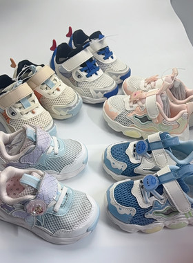 男童女童学步鞋婴儿宝宝鞋子夏季童鞋网面运动鞋0383