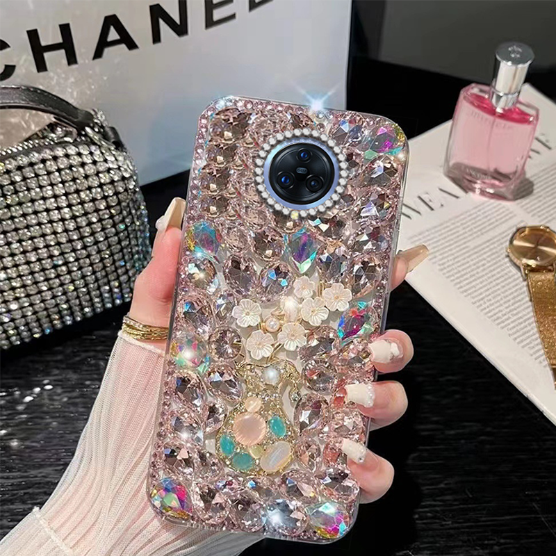 高端奢华镶钻手机壳，不掉钻，不发黄