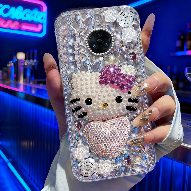 高端奢华镶钻手机壳，不掉钻，不发黄