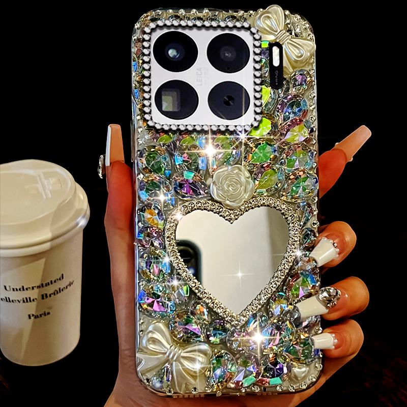 高端奢华镶钻手机壳,不掉钻,不发黄