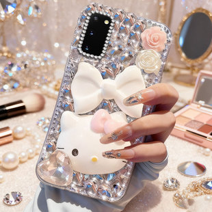 S10网红S24Plus保护套S9 镶钻S23FE本命年S21新年款 2025年 S10 马年满钻上档次适用三星GalaxyS20手机壳新品