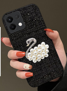 2026春节布艺小香风适用OPPOK13手机壳高级感A1 名媛K11x防摔4冬天A3小香风k7x外壳A6max保护套A3全包5毛绒