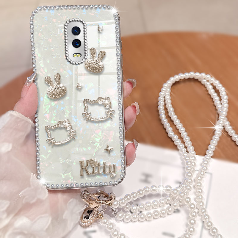 高级感电镀贝壳纹  斜跨更方便